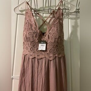 RUE 21 spaghetti strap maxi dress-small NWT